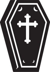 Coffin Vector Icon
