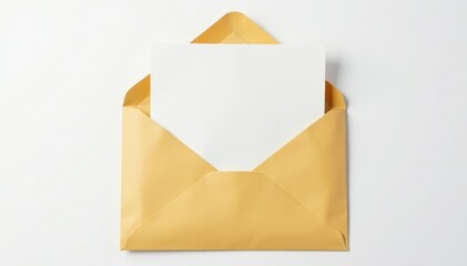 Sealed envelope, confidential documents, white background , information, letter