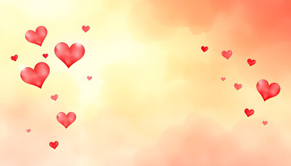 몽환적인하트배경