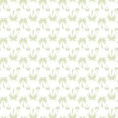 Coconut Seamless Vector Pattern Design