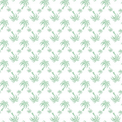 Coconut Seamless Vector Pattern Design