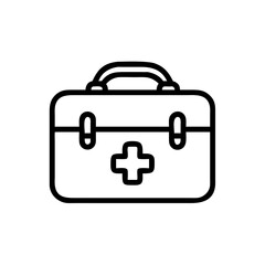 Icon of a doctorchest / first aid kit