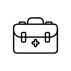 Icon of a doctorchest / first aid kit