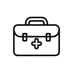 Icon of a doctorchest / first aid kit