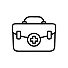 Icon of a doctorchest / first aid kit