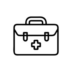 Icon of a doctorchest / first aid kit