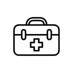 Icon of a doctorchest / first aid kit