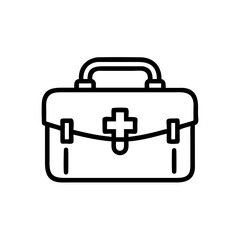 Icon of a doctorchest / first aid kit