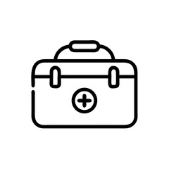 Icon of a doctorchest / first aid kit