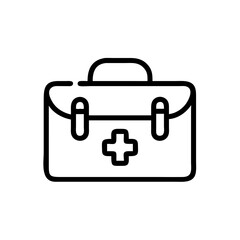 Icon of a doctorchest / first aid kit