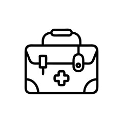 Icon of a doctorchest / first aid kit