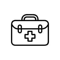 Icon of a doctorchest / first aid kit
