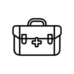 Icon of a doctorchest / first aid kit