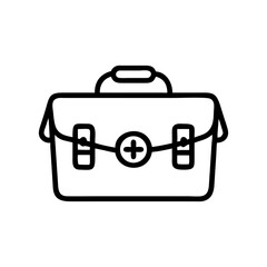Icon of a doctorchest / first aid kit