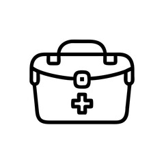 Icon of a doctorchest / first aid kit