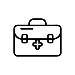 Icon of a doctorchest / first aid kit