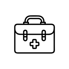 Icon of a doctorchest / first aid kit