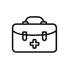 Icon of a doctorchest / first aid kit