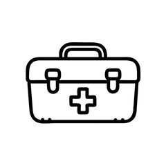 Icon of a doctorchest / first aid kit