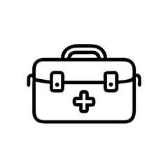 Icon of a doctorchest / first aid kit
