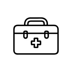 Icon of a doctorchest / first aid kit