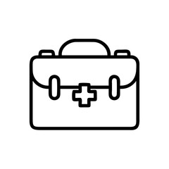 Icon of a doctorchest / first aid kit