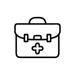 Icon of a doctorchest / first aid kit