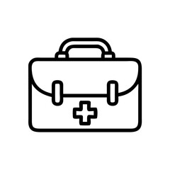 Icon of a doctorchest / first aid kit