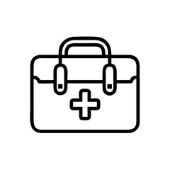 Icon of a doctorchest / first aid kit