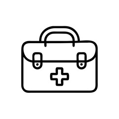 Icon of a doctorchest / first aid kit