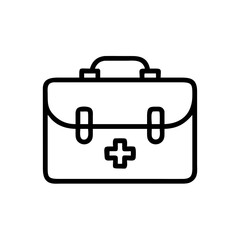 Icon of a doctorchest / first aid kit