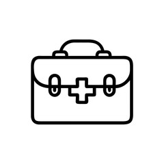 Icon of a doctorchest / first aid kit
