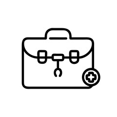 Icon of a doctorchest / first aid kit