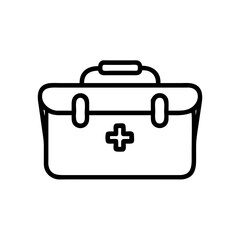 Icon of a doctorchest / first aid kit