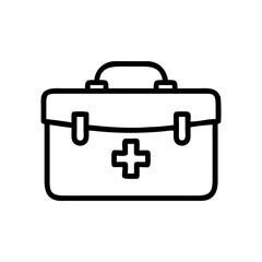 Icon of a doctorchest / first aid kit