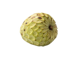 Obraz premium Cherimoya fruit isolated on white background