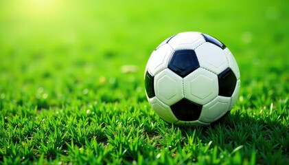 Fototapeta premium High-angle view of football isolated on white , brown, sport