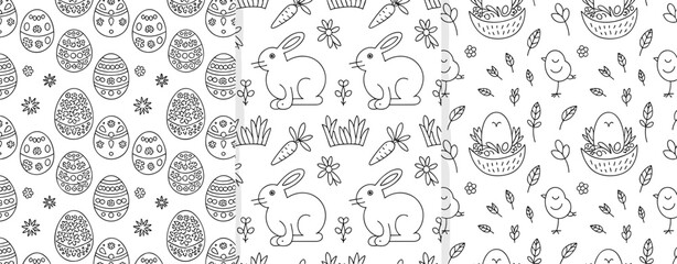 vector, pattern, easter, card, illustration, design, flower, spring, bird, cartoon, set, decoration, nature, baby, egg, floral, pink, seamless, wallpaper, holiday, art, summer, greeting, leaf, ornamen