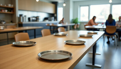 Rustic Elegance: Handmade Wooden Dining Table