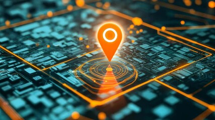 A delivery app’s dispatch interface, with rider GPS dots on a minimalist city grid. v4