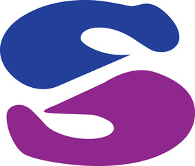 vector illustration of a blue abstract background