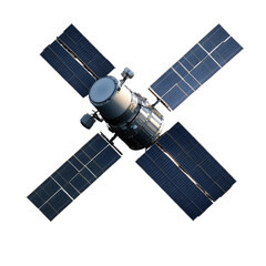Geostationary Satellite PNG on transparent background