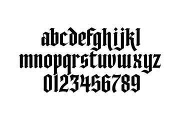 DarkScribe - Gothic Blackletter Font Vector