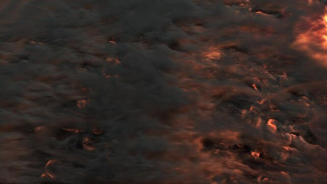 Manhattan Under Alien Attack, 3d rendering