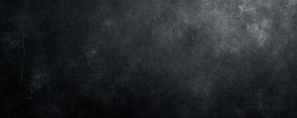 Obraz premium Distressed black and gray concrete wall, textured surface, urban, vintage