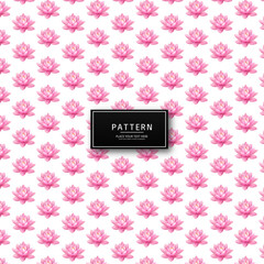 Seamless background featuring an exotic floral pattern in flat style for use in mockups, fabrics, fashion, wallpaper, and textiles. It is also editable.