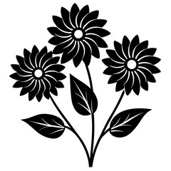 vector illustration of a flower