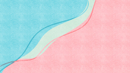 Abstract color painting with colorful ink pattern. Colorful art and modern texture. Pink Wave.