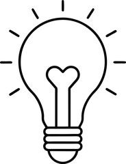 light bulb vector illustration