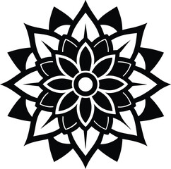 abstract flower vector illustration